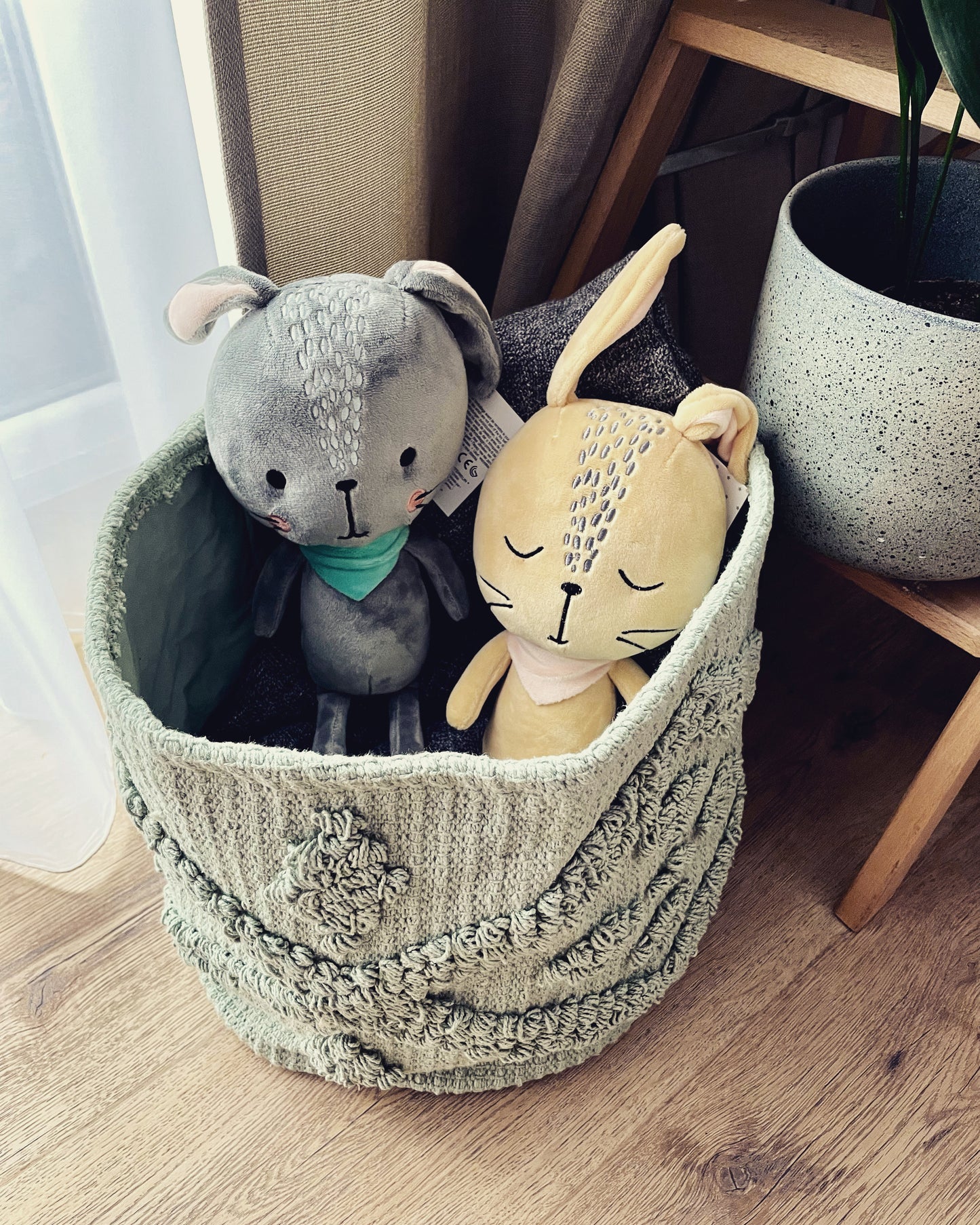 Pliušinis žaislas geltonas zuikis