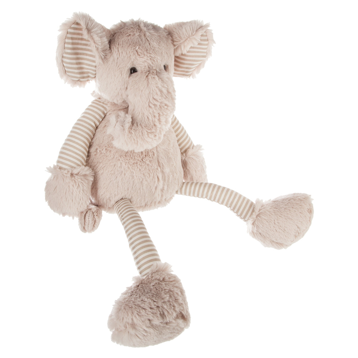 Pliušinis žaislas pilkas dramblys