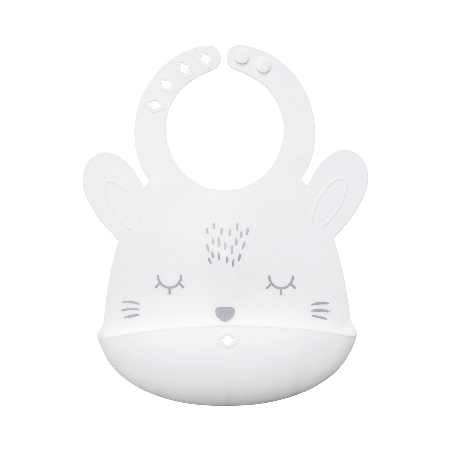 Silikoninis seilinukas White bunny