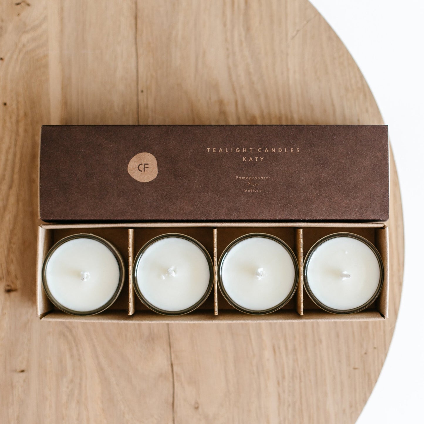 Arbatinių žvakių rinkinys "Austėjos svajos", 4 vnt