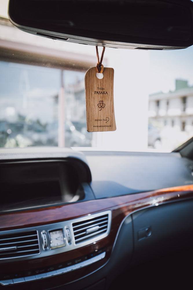 Aromatinė kortelė automobiliui / patalpoms "DALINUOSI LAIME"