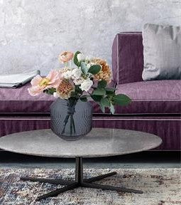 Mėlyna vaza Origami