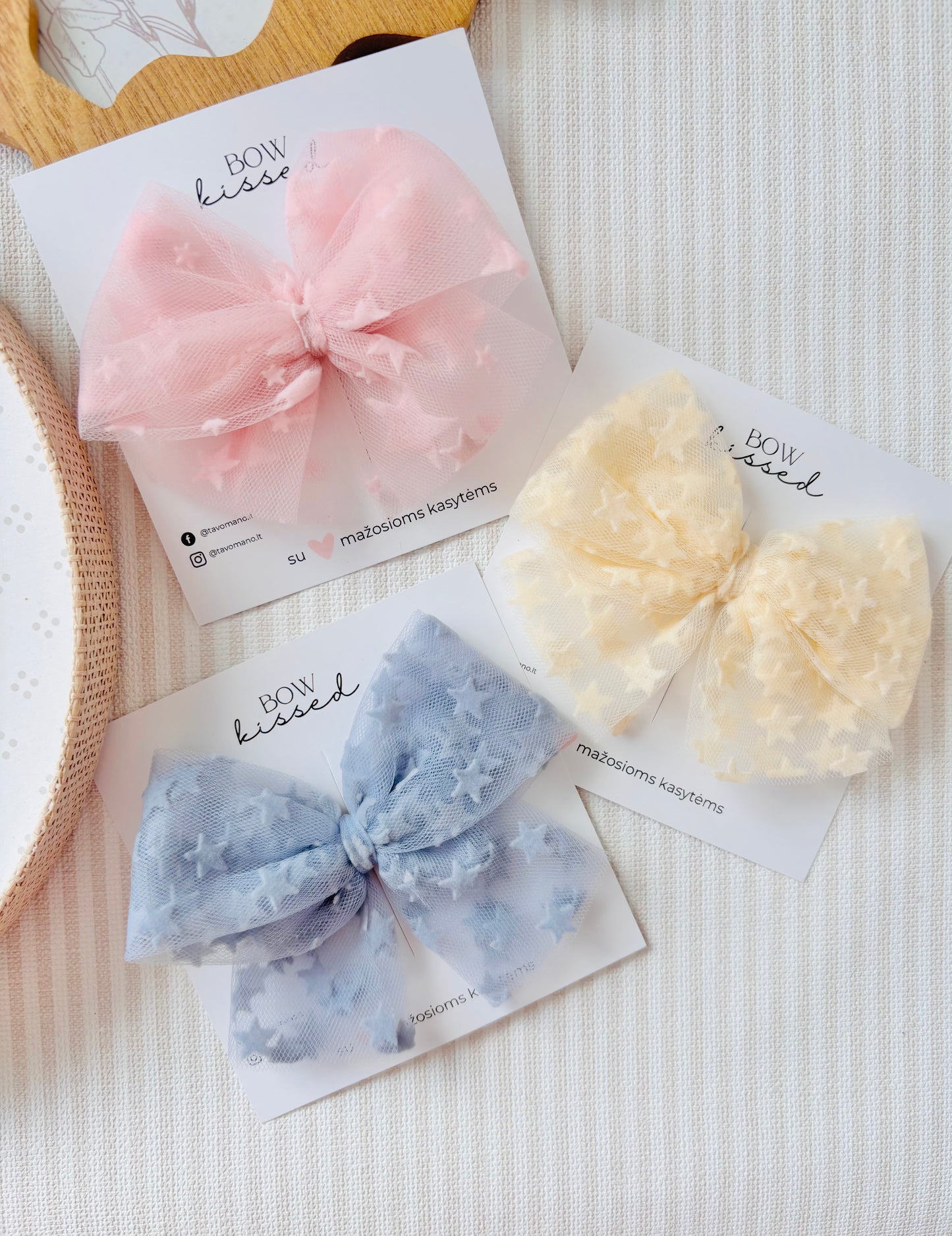 Tiulio segtukas Stars Cream