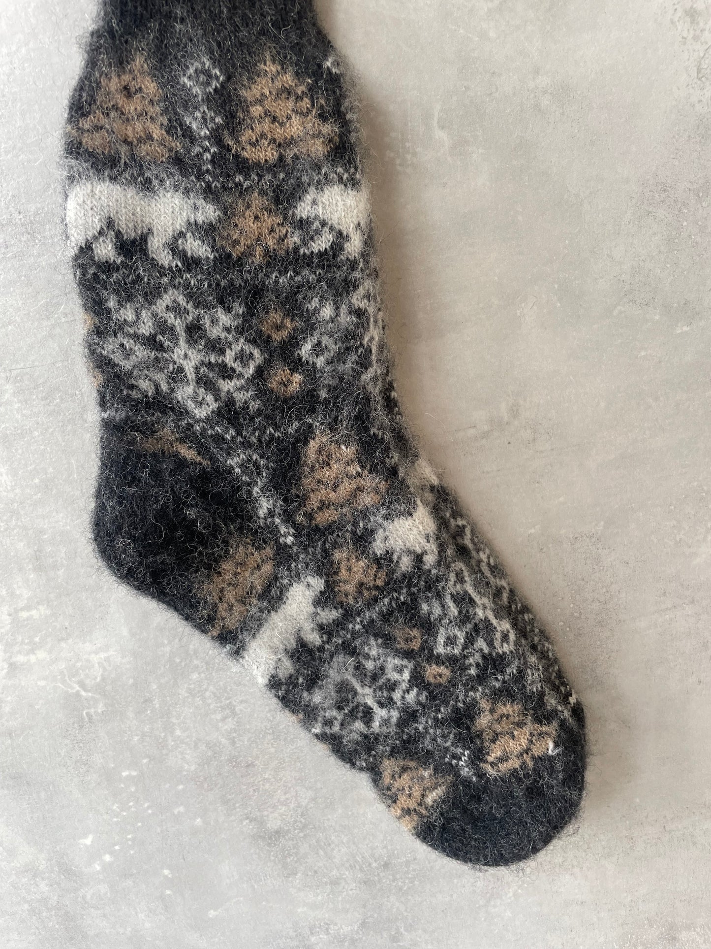 Juodos vyriškos vilnonės kojinės (40-42 d.)
