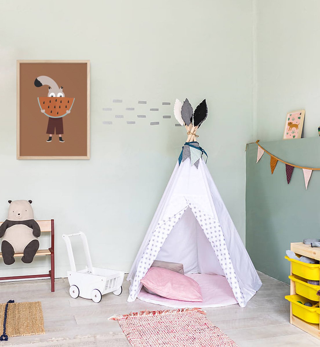 Iliustracija Arbūzas