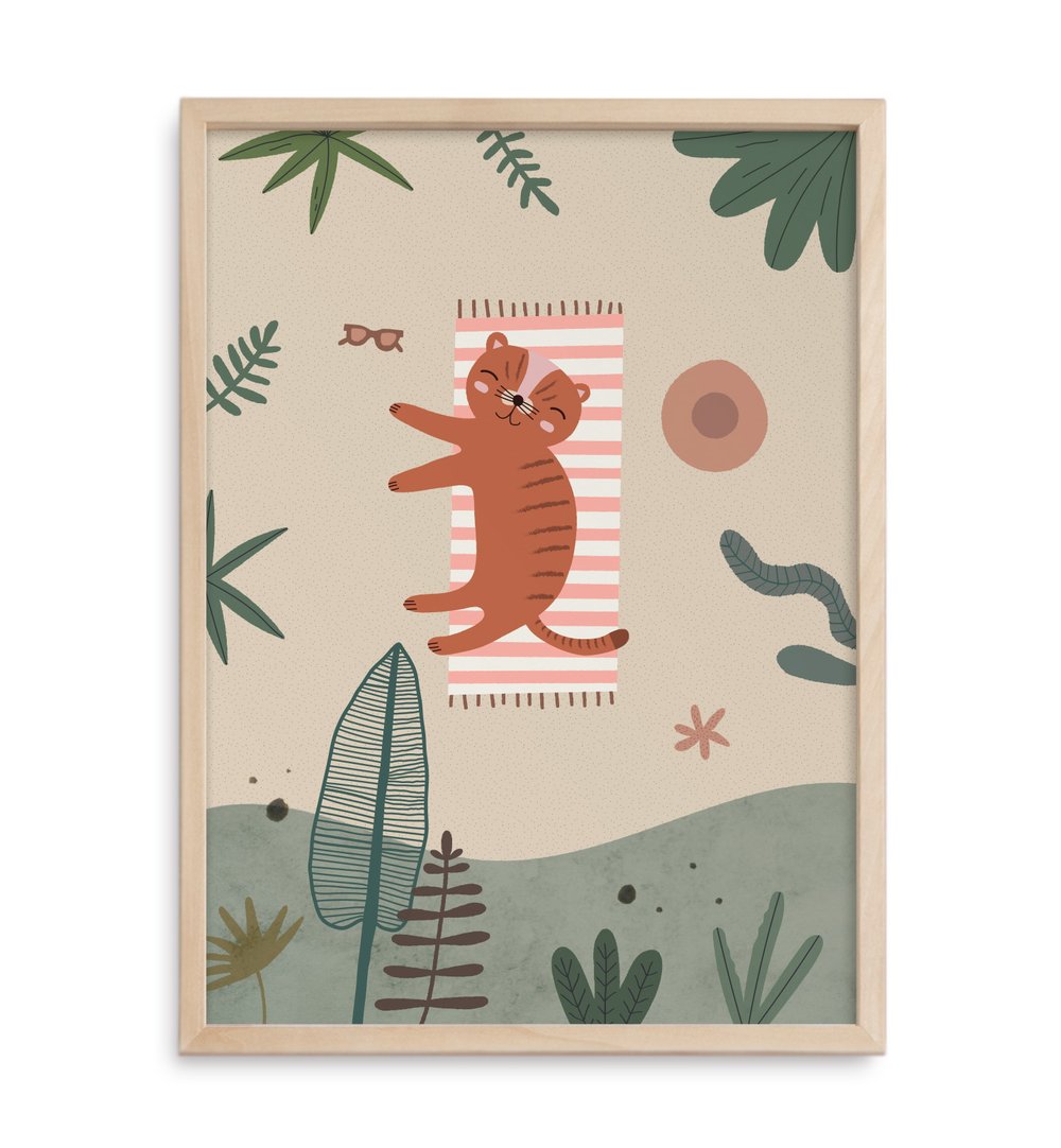 Iliustracija Summer snooze