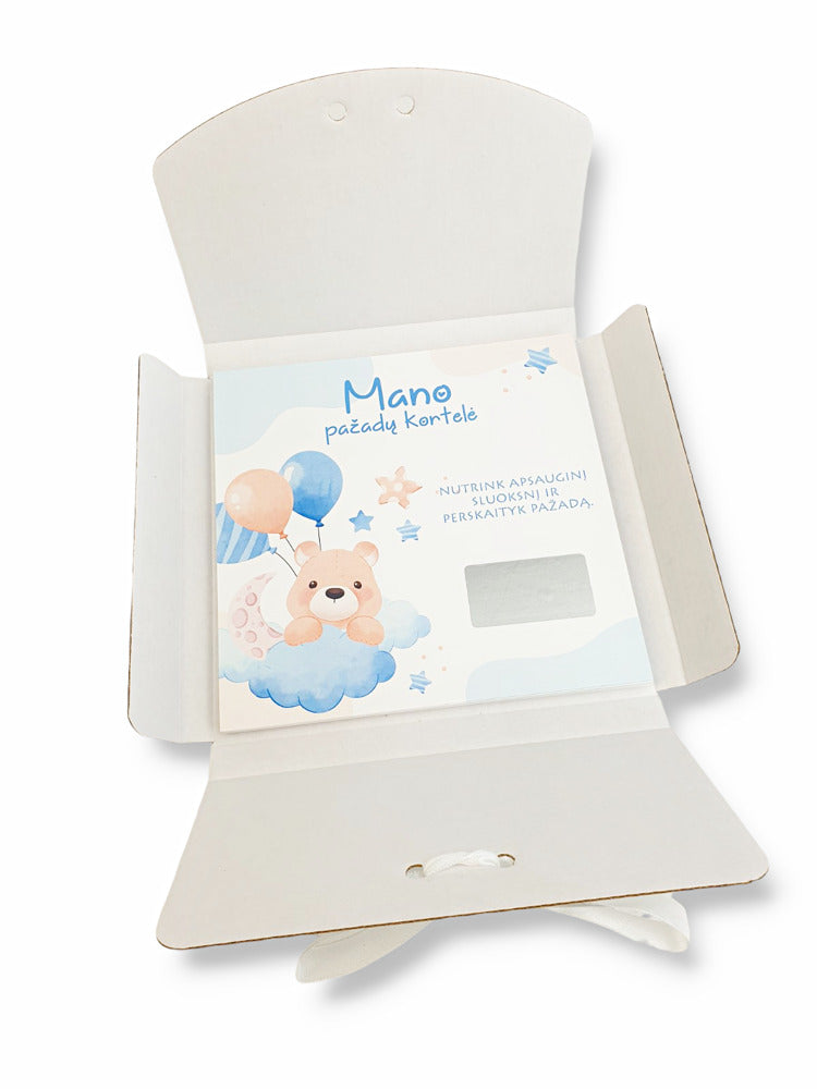 Nutrinamos pasižadėjimų kortelės Meškučiai