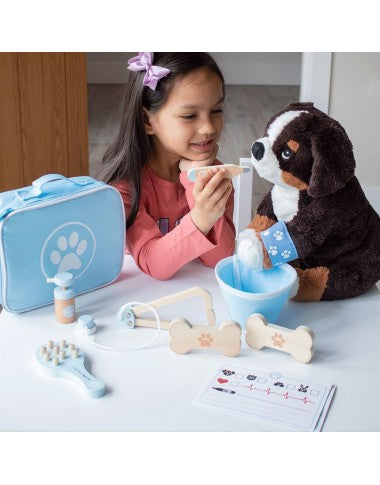 Bigjigs medinis veterinaro rinkinys (12 el.)