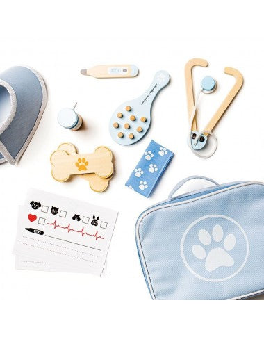 Bigjigs medinis veterinaro rinkinys (12 el.)