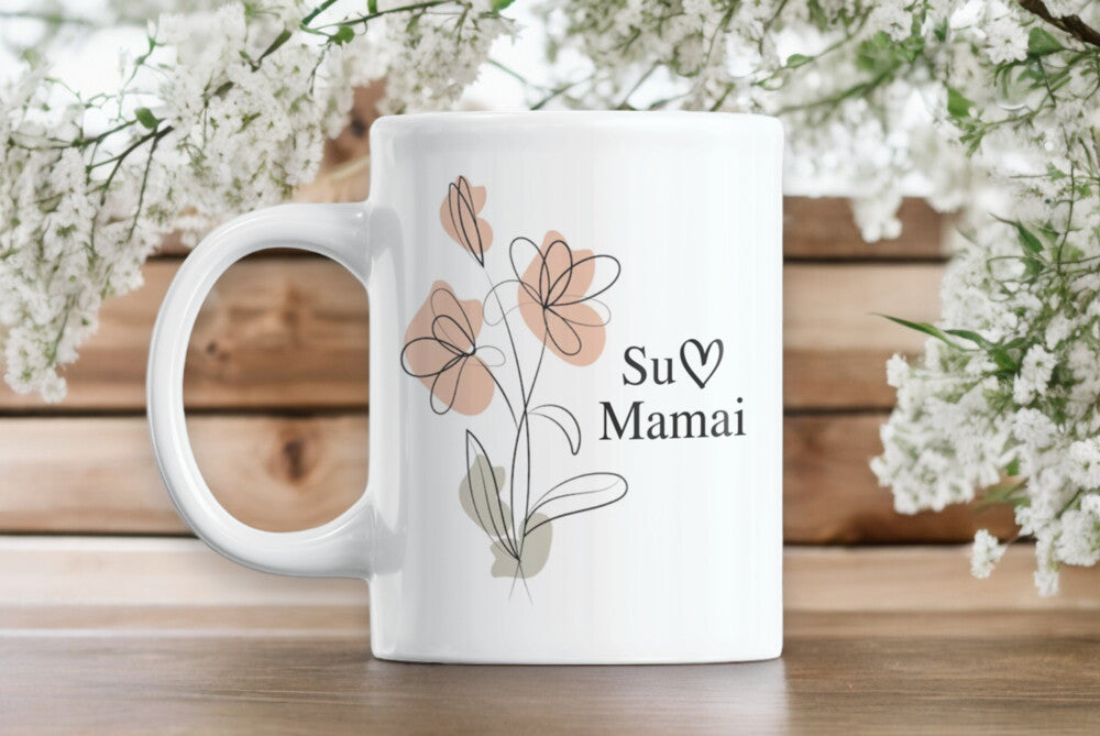 Puodelis su meile Mamai
