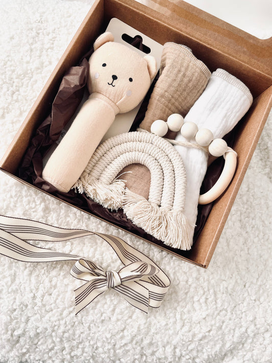 Dovanų dėžutė naujagimiui Teddy